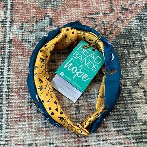 NWT Headbands of Hope Silk Headbands